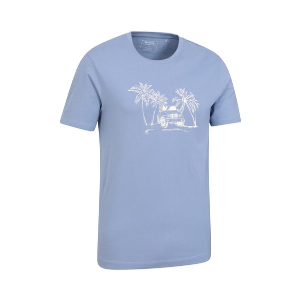 Mountain Warehouse Mens Ocean Drive luomu T-paita