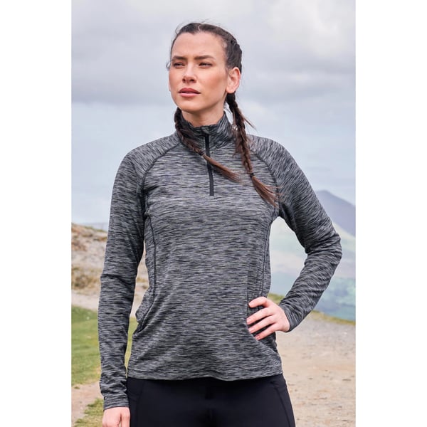 Mountain Warehouse Womens/Ladies Bend & Stretch Half Zip Midlayer