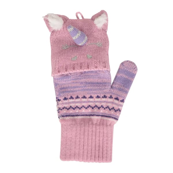 Mountain Warehouse Childrens/Kids Knitted Unicorn Gloves