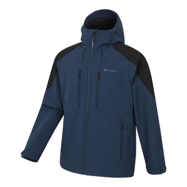 Mountain Warehouse Mens Radius Recycled Soft Shell Jacket