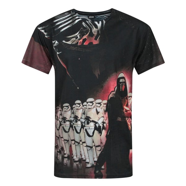 Star Wars Herre Force Awakens Kylo Ren Sublimation T-shirt