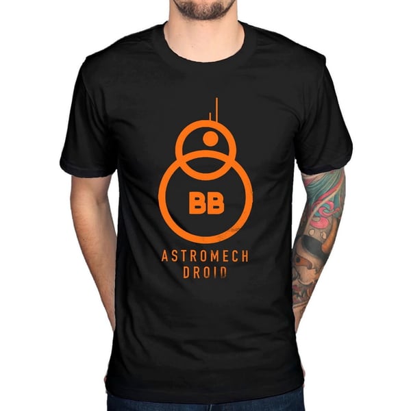 Star Wars Mens The Force Awakens BB-8 Astromech Droid T-Shirt