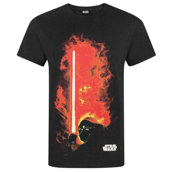 Star Wars Darth Vader lyssværd T-shirt til mænd