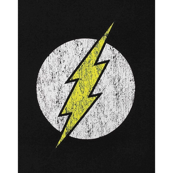 Flash Womens/Ladies Distressed Logo T-Shirt