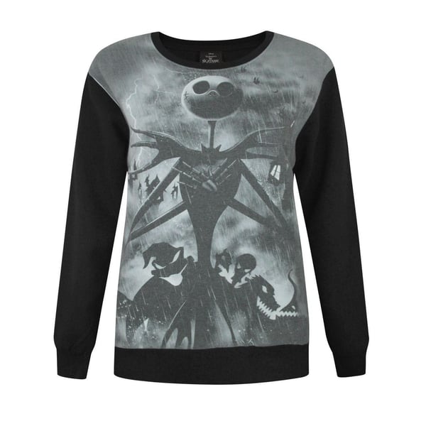 Nightmare Before Christmas Kvinder/Damer Sublimation Sweater