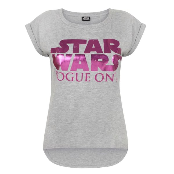Star Wars Womens/Ladies Rogue One Dipped Hem T-Shirt