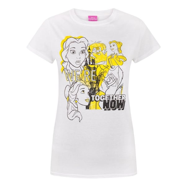Disney Dam/Dam Skönheten och Odjuret Belle Tillsammans T-Shirt