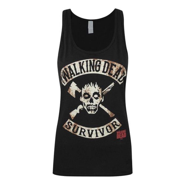 The Walking Dead Womens/Ladies Survivor Tank Top
