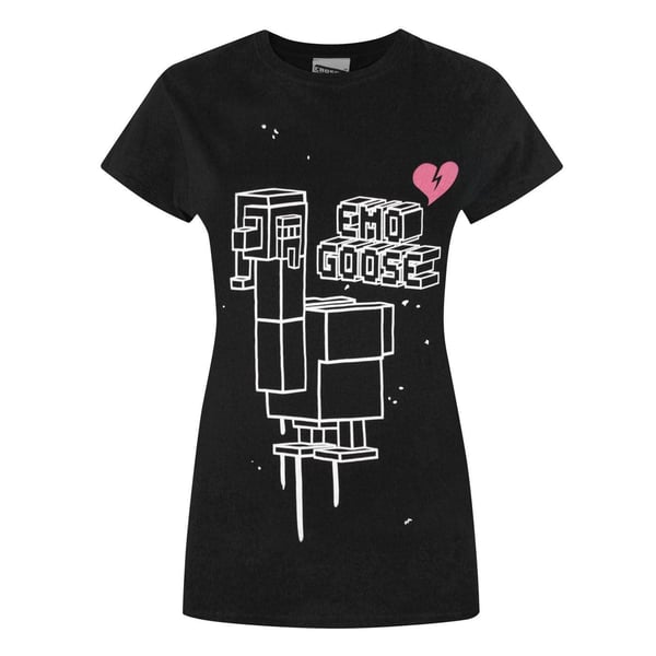 Crossy Road Womens/Ladies Emo Goose T-Shirt