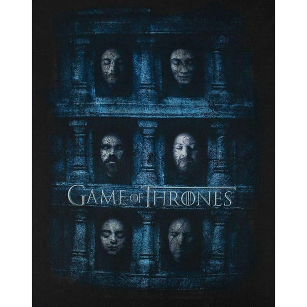 Game Of Thrones Womens/Ladies Hall Of Faces T-Shirt