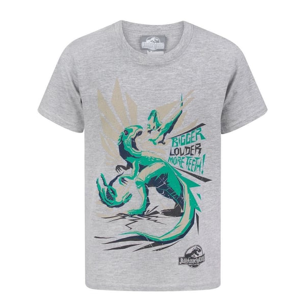 Jurassic World Officiell Pojkar Större Tänder T-Shirt