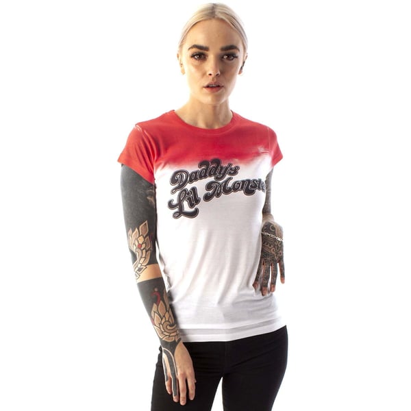 Suicide Squad Dame/Damer Daddy`s Lil Monster T-shirt