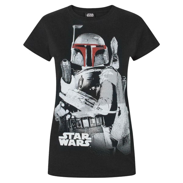 Star Wars Womens/Ladies Boba Fett Bounty Hunter T-Shirt