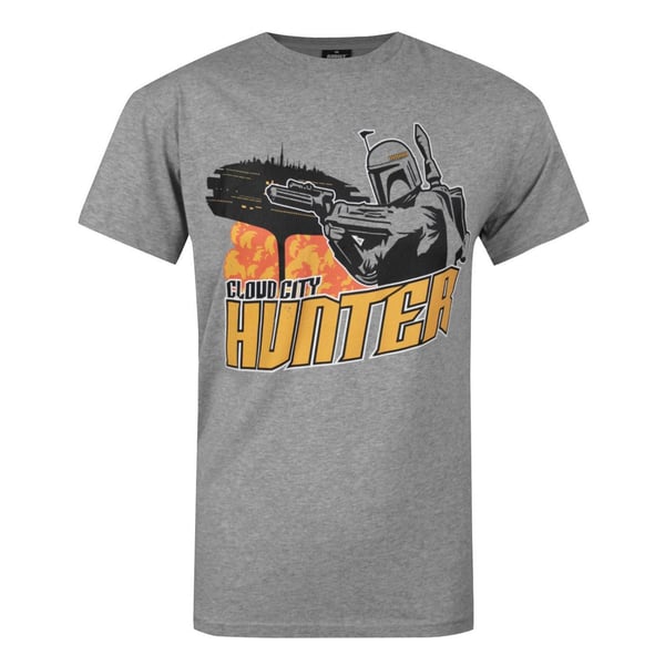 Star Wars Official Mens Boba Fett Cloud City T-Shirt