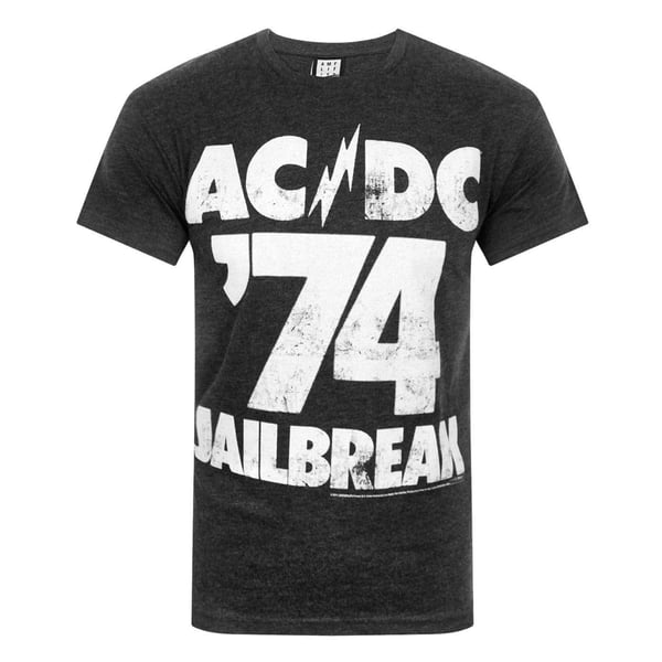 Amplified Officiel AC/DC Comics Jailbreak T-shirt til mænd