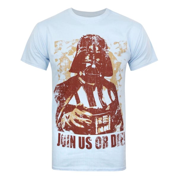 Star Wars Officiel Herre Darth Vader T-shirt - Join Us Or Die
