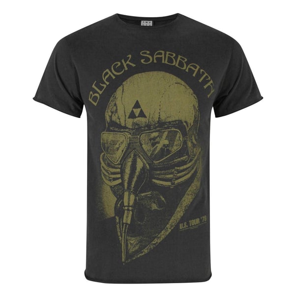 Amplified Official Mens Black Sabbath 1978 US Tour T-Shirt