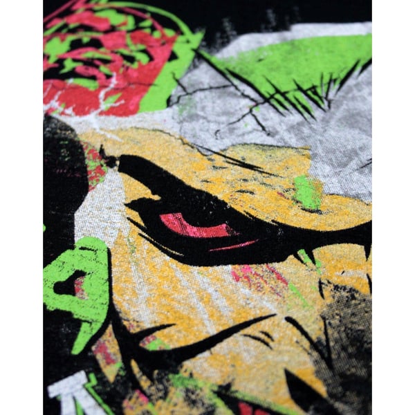 Batman Official Mens Joker Graffiti T-Shirt