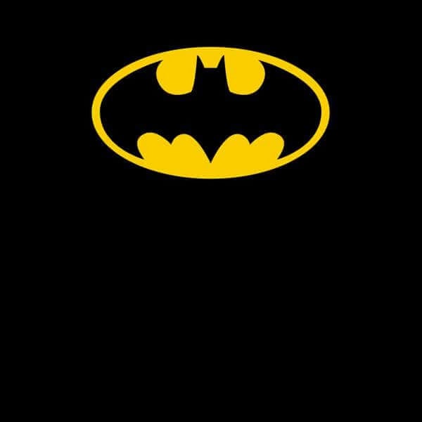 Batman Officiel sweatshirt med nødlidende logo til mænd