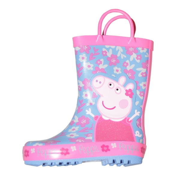 Peppa Pig tyttöjen kukkakumisaappaat