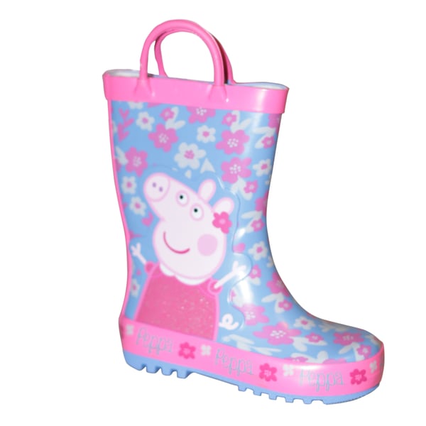Peppa Pig tyttöjen kukkakumisaappaat
