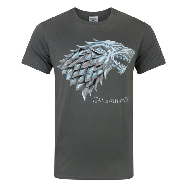 Game of Thrones Stark Direwolf T-shirt til mænd
