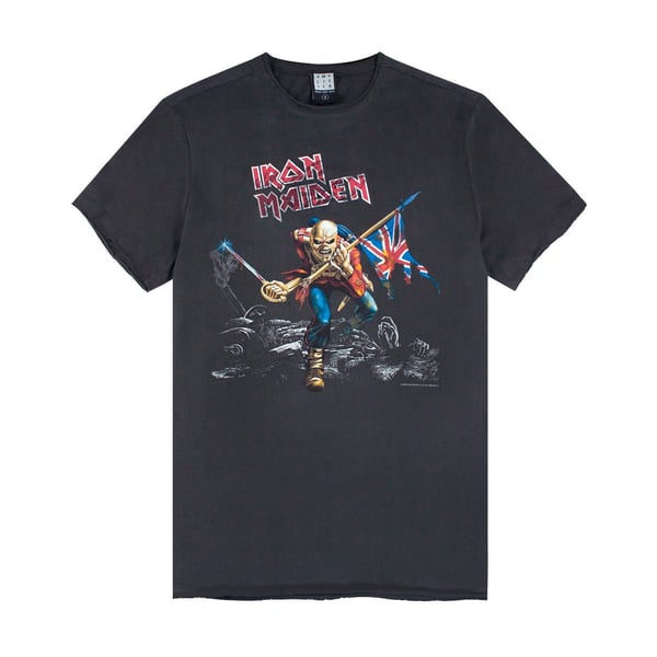 Amplified Mens Iron Maiden 80s Tour T-Shirt