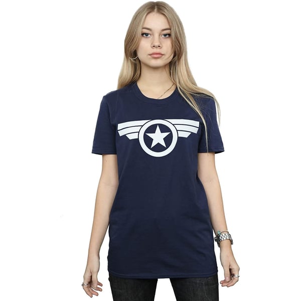 Captain America: Super Soldier Womens/Ladies Logo T-Shirt