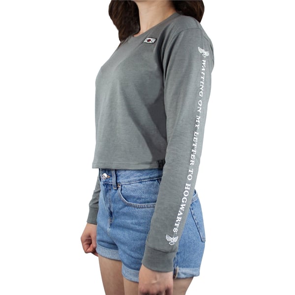 Harry Potter Womens/Ladies Waiting On My Letter Cropped Sweatshirt
