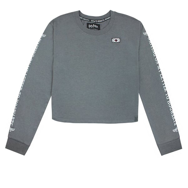 Harry Potter Sweatshirt til kvinder/damer, der venter på mit bogstav, med kort snit