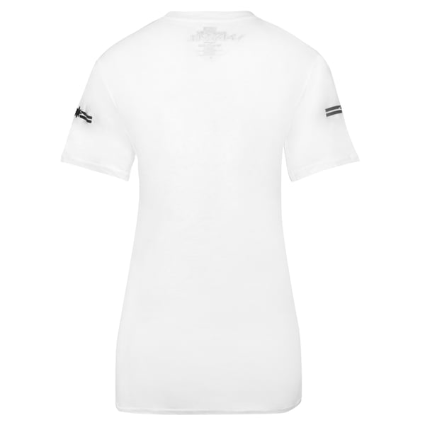 Captain Marvel Dame/kvinde stjerne og globus T-shirt