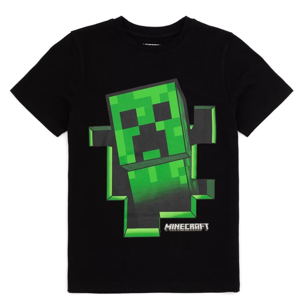 Minecraft Pojkar Creeper Inside T-Shirt Minecraft Pojkar Creeper Inside T-Shirt