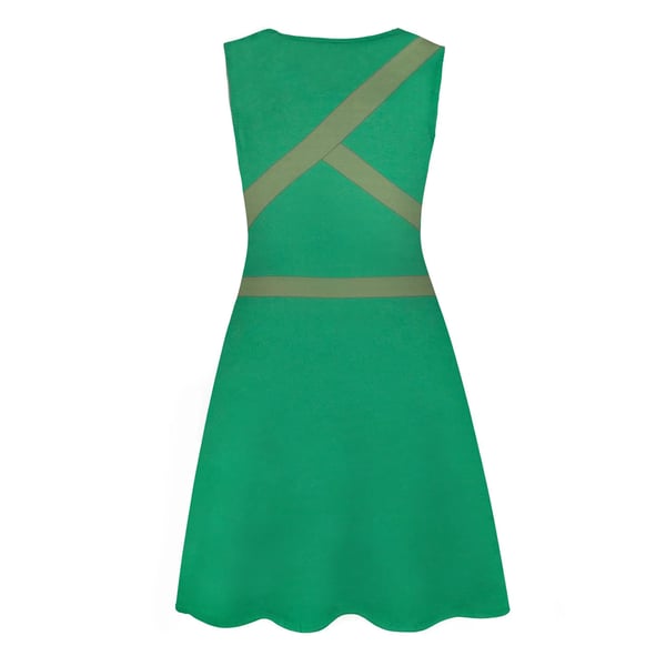 The Legend Of Zelda Womens/Ladies Classic Link Costume Dress