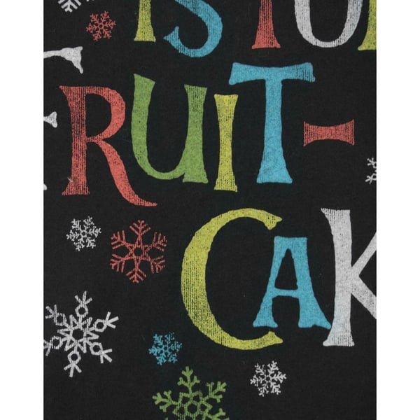 Junk Food Mens Christmas Is For Fruit-Cakes T-Shirt