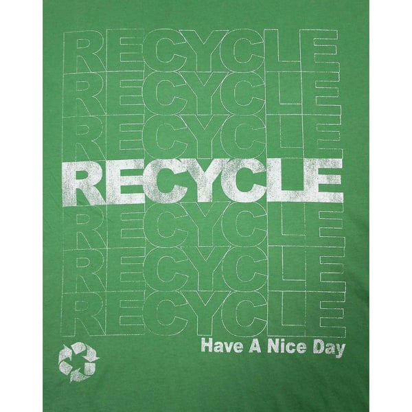 Junk Food Mens Recycle Have A Nice Day T-Shirt