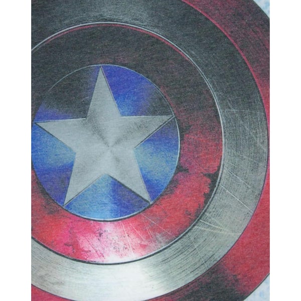 Captain America Civil War Mens Shield Sublimation T-Shirt