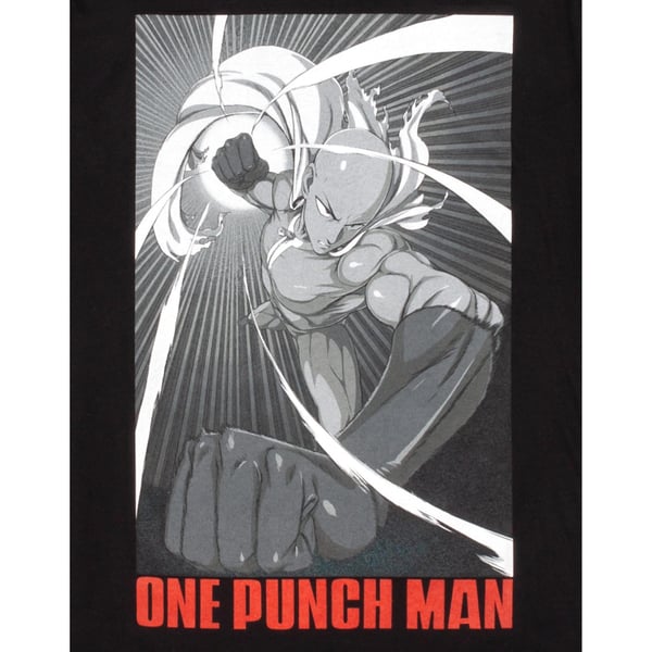 One Punch Man Mens Saitama T-Shirt