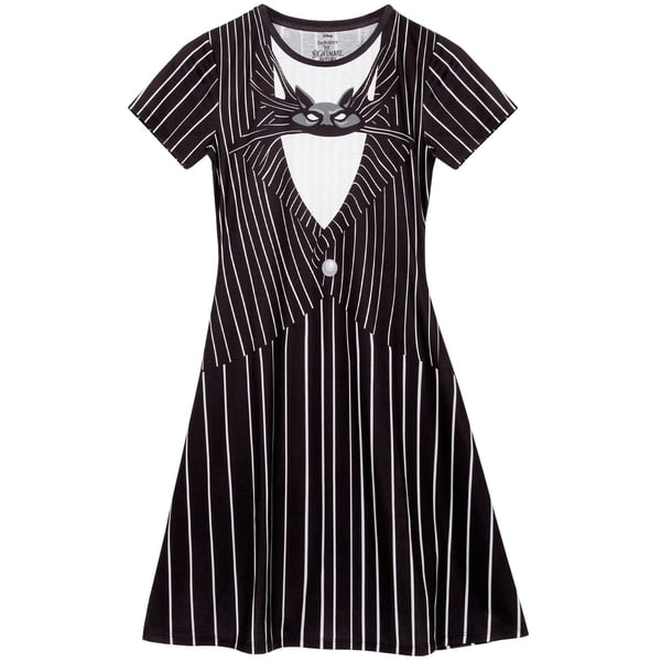 Nightmare Before Christmas Womens/Ladies Jack Skellington Dress