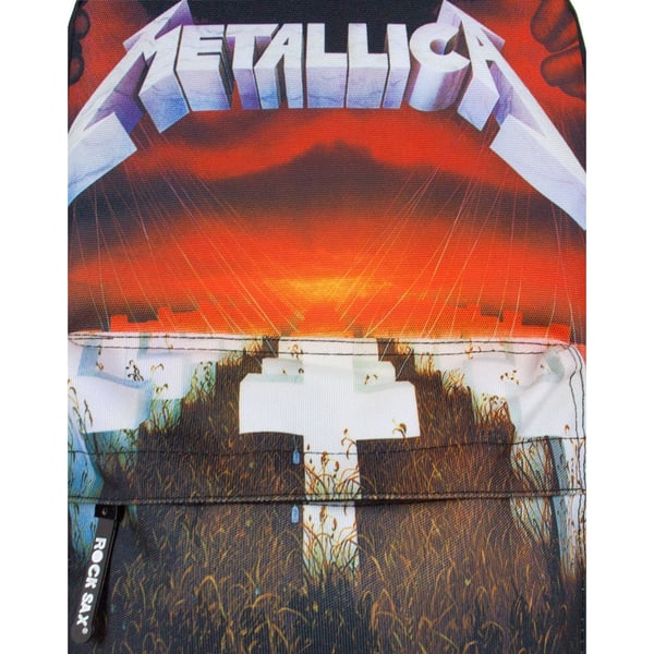 Rock Sax Master Of Puppets Metallica Backpack