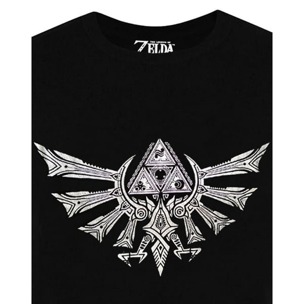 Legend Of Zelda Mens Logo Short-Sleeved T-Shirt