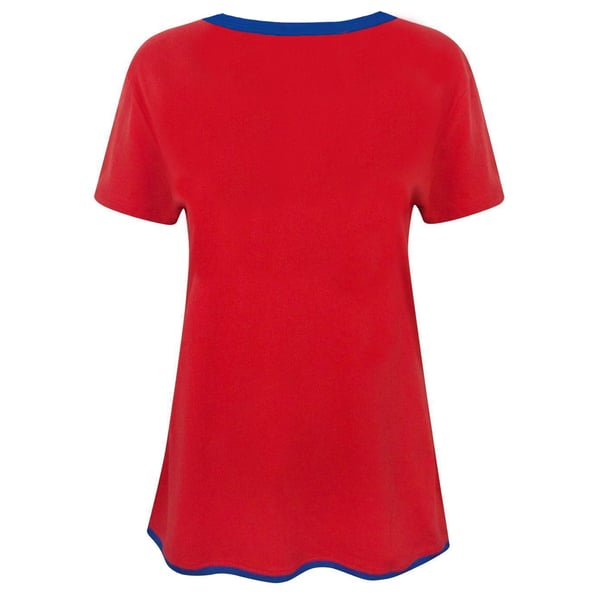 Wonder Woman Womens/Ladies Metallic Logo T-Shirt