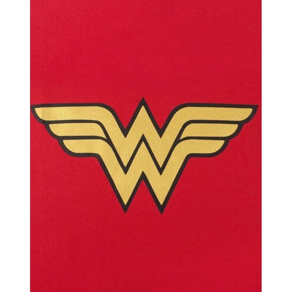 Wonder Woman Womens/Ladies Metallic Logo T-Shirt