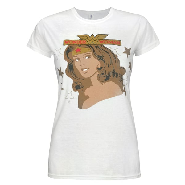 Wonder Woman Womens/Ladies Portrait T-Shirt