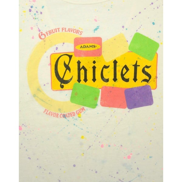 Junk Food Naisten Paint Chiclets T-paita