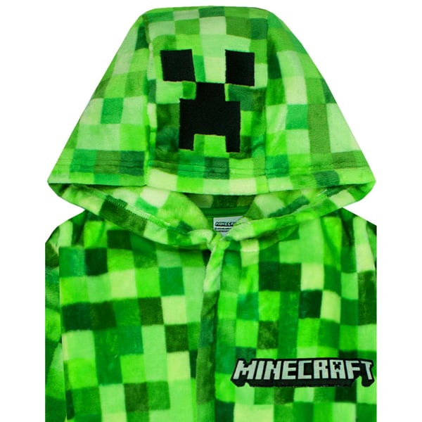 Minecraft Drenge Creeper Pixel Morgenkåbe til drenge