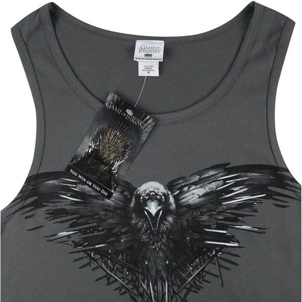 Game of Thrones Mens Three Eyed Raven Vest