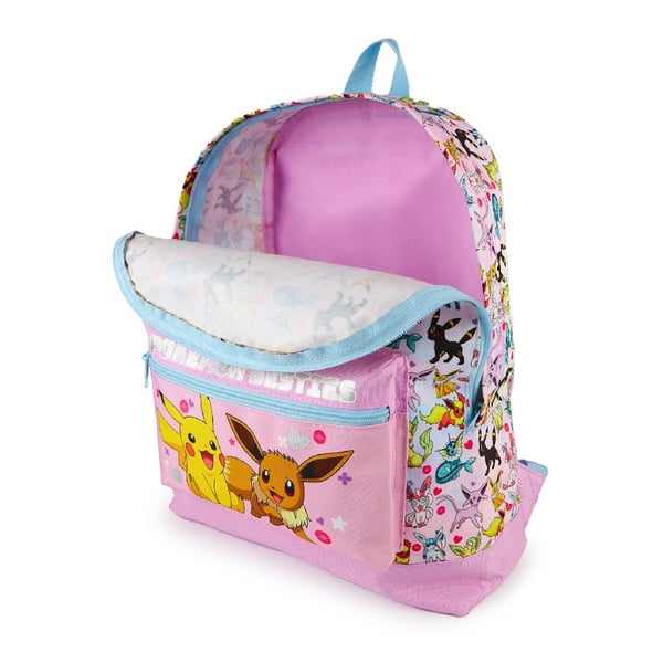 Pokemon Girls Besties Glitter Pikachu Backpack