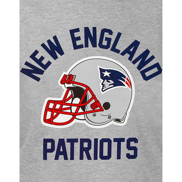 NFL Mens New England Patriots Helmet T-Shirt