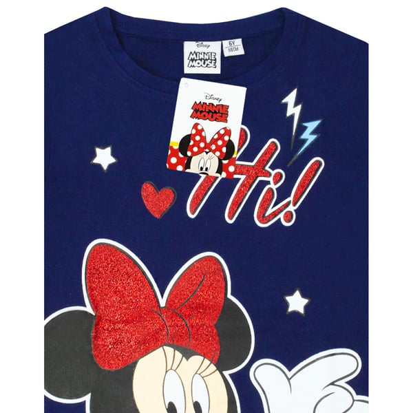 Minnie Mouse Piger Hi Glitter T-shirt