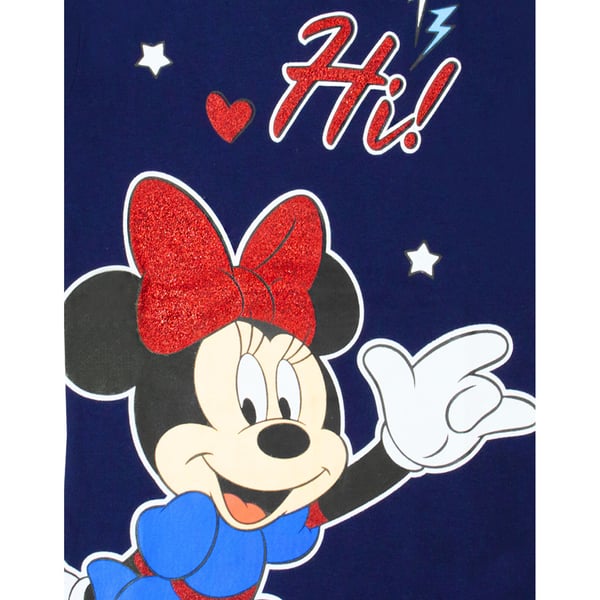 Minnie Mouse Piger Hi Glitter T-shirt